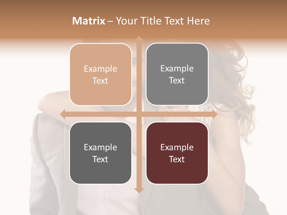 Couple Buildings Passion PowerPoint Template