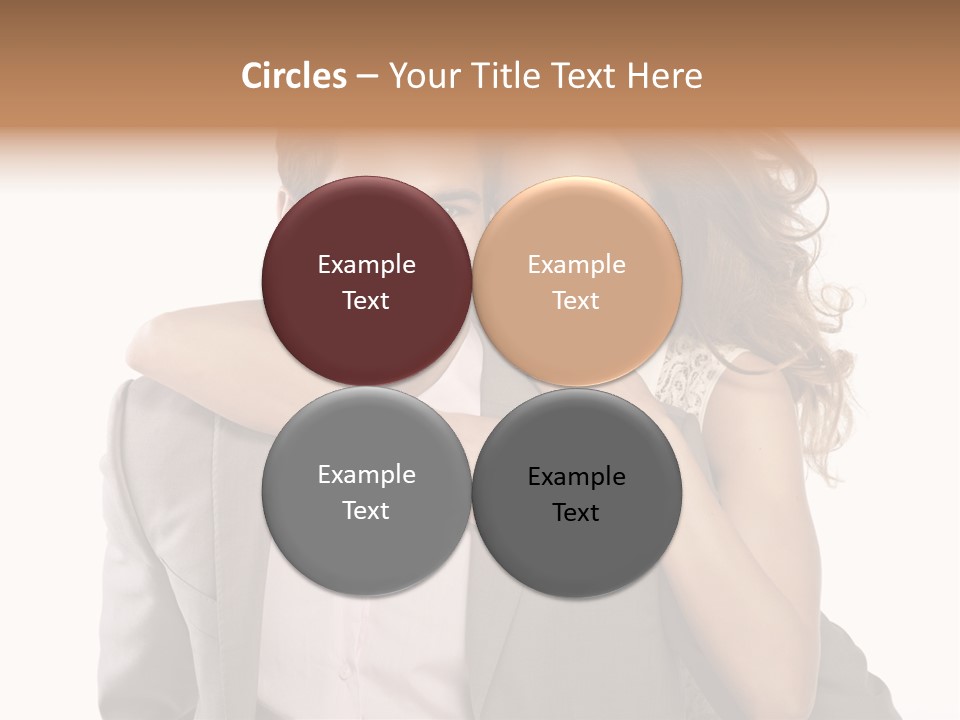 Couple Buildings Passion PowerPoint Template