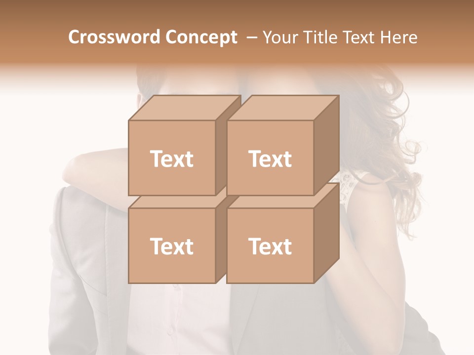 Couple Buildings Passion PowerPoint Template