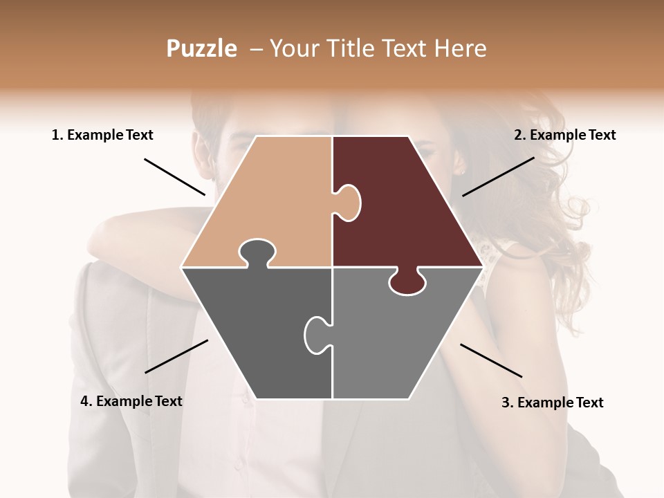 Couple Buildings Passion PowerPoint Template