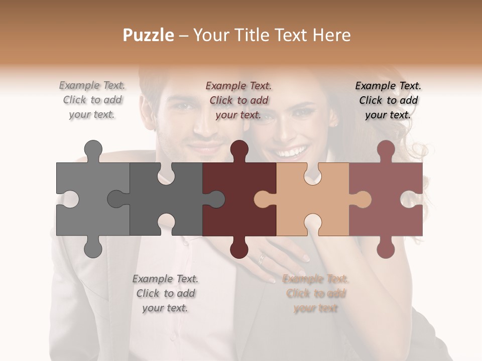 Couple Buildings Passion PowerPoint Template