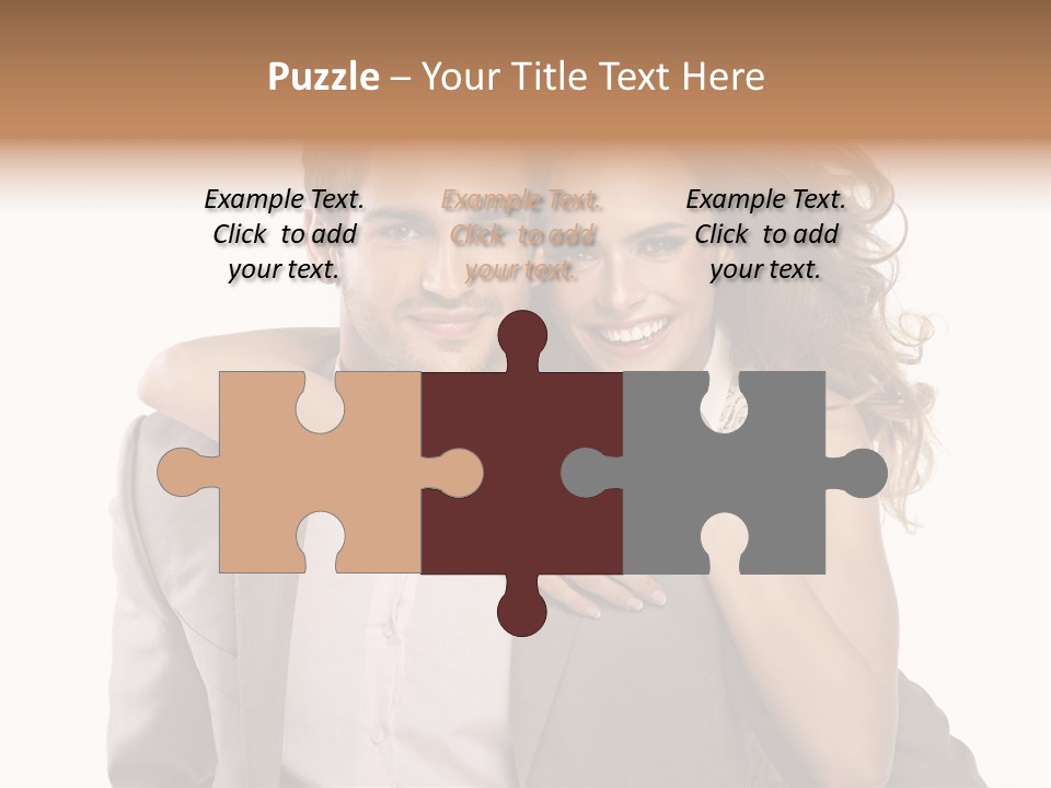 Couple Buildings Passion PowerPoint Template