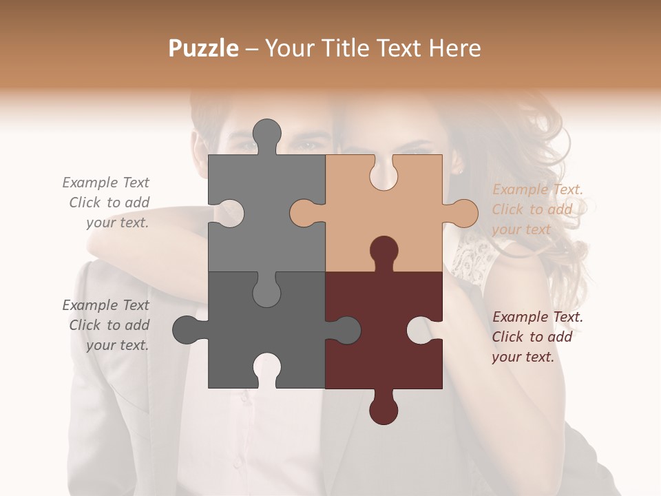 Couple Buildings Passion PowerPoint Template