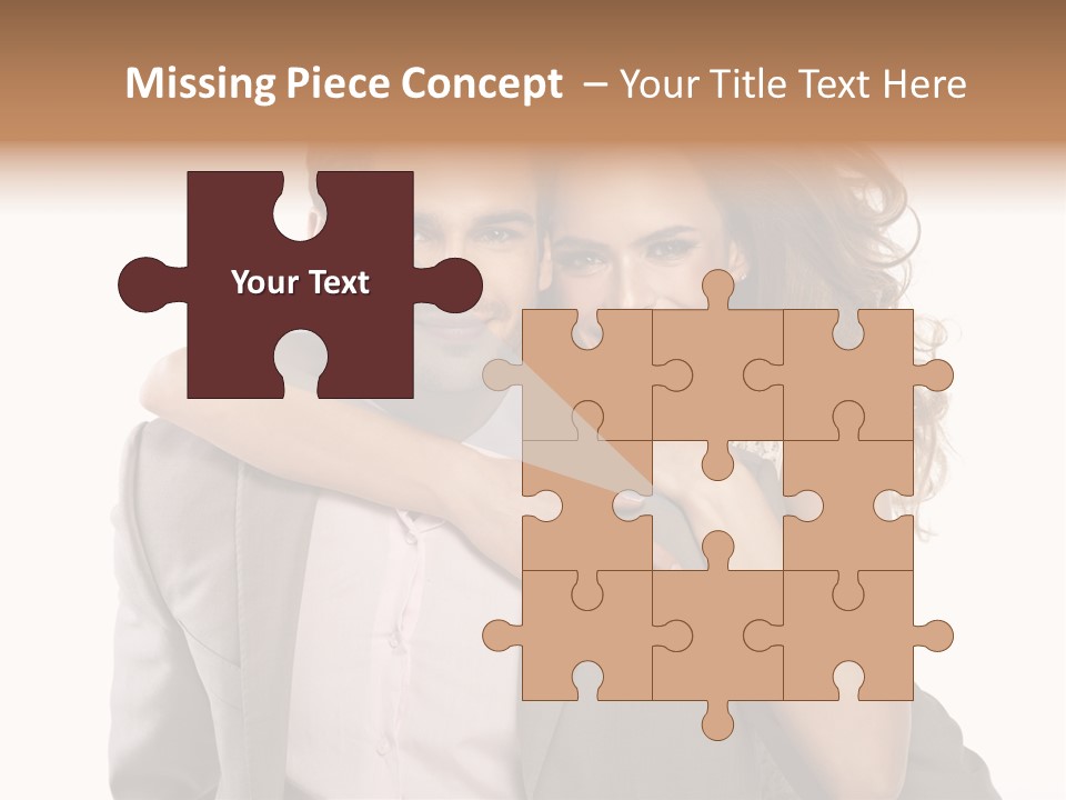 Couple Buildings Passion PowerPoint Template