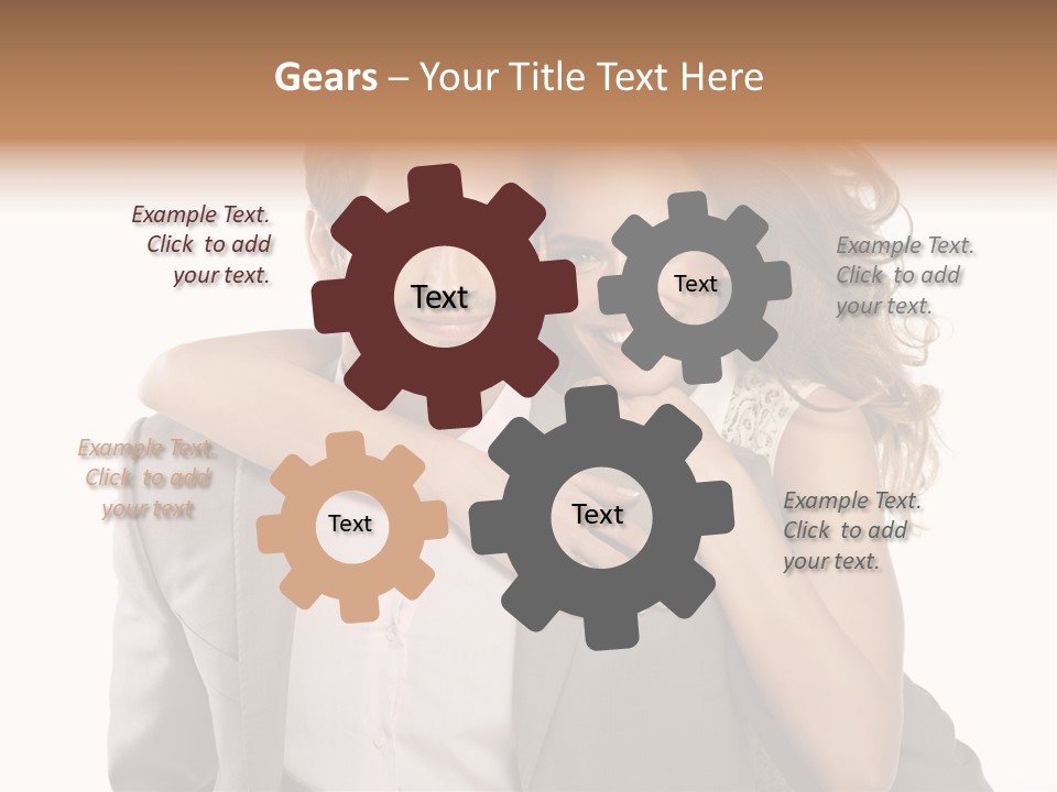 Couple Buildings Passion PowerPoint Template