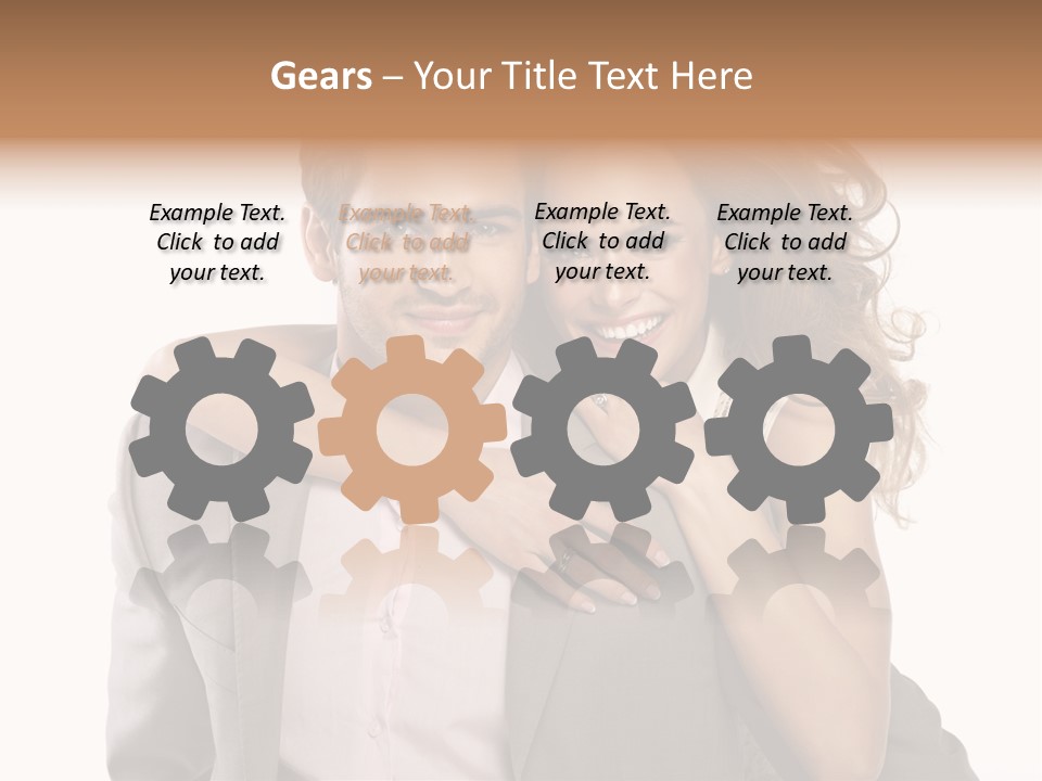 Couple Buildings Passion PowerPoint Template