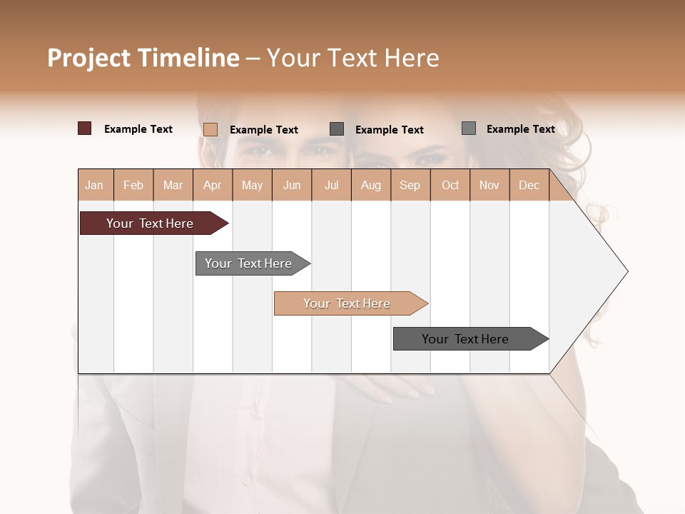 Couple Buildings Passion PowerPoint Template