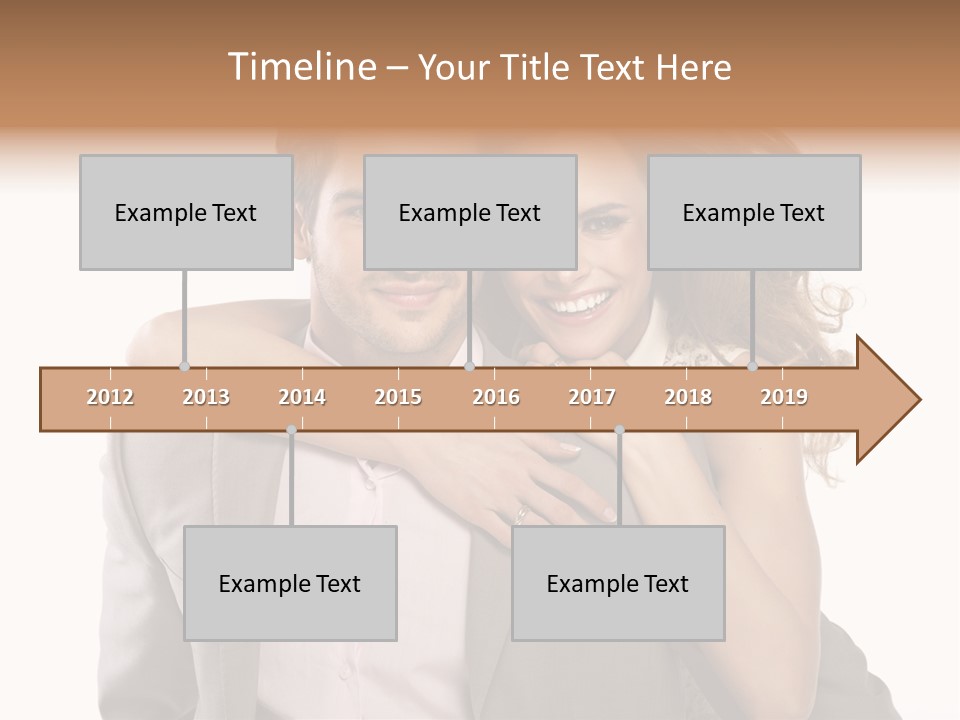 Couple Buildings Passion PowerPoint Template