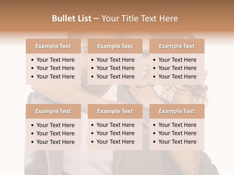 Couple Buildings Passion PowerPoint Template