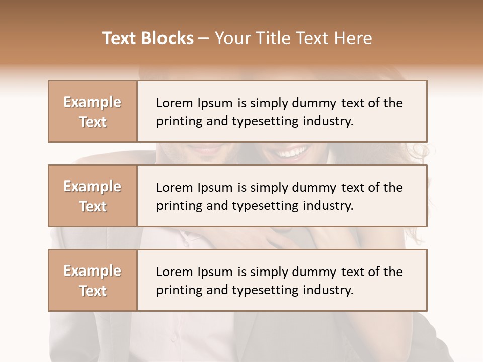 Couple Buildings Passion PowerPoint Template