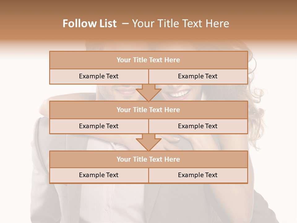 Couple Buildings Passion PowerPoint Template