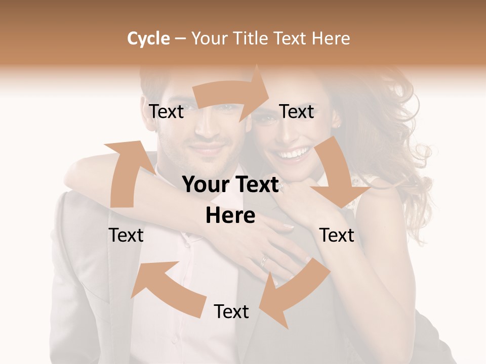 Couple Buildings Passion PowerPoint Template