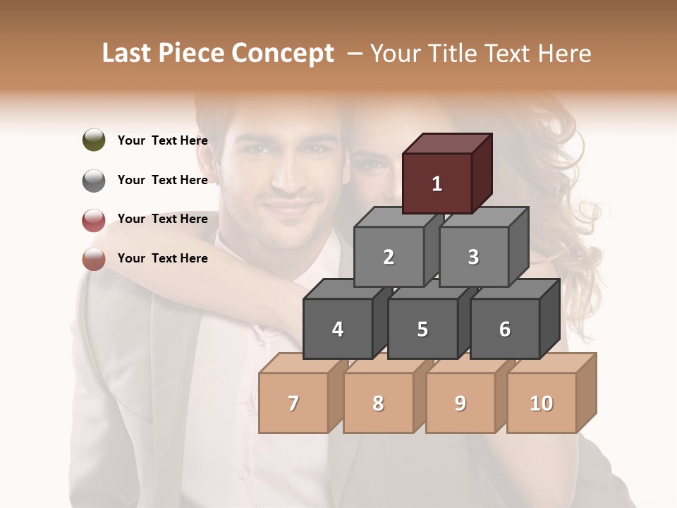 Couple Buildings Passion PowerPoint Template