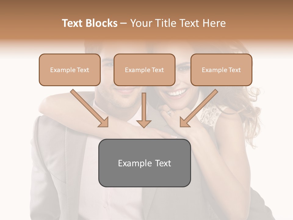 Couple Buildings Passion PowerPoint Template