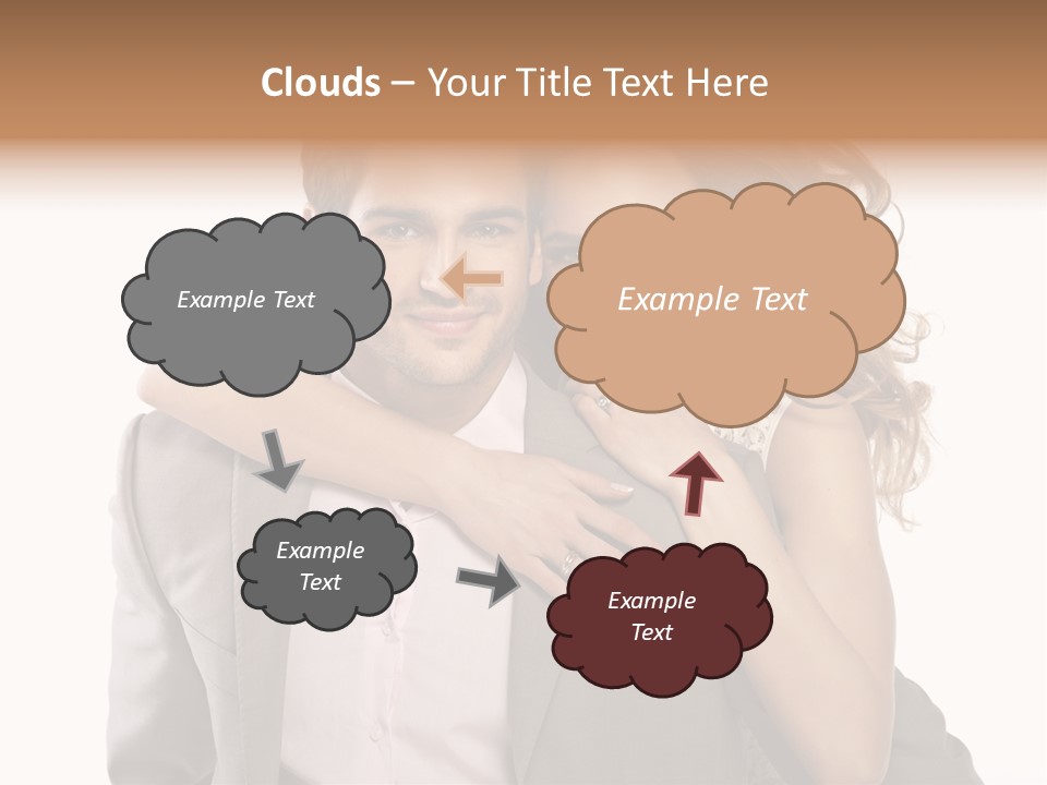 Couple Buildings Passion PowerPoint Template