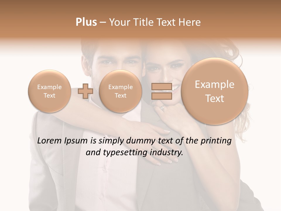 Couple Buildings Passion PowerPoint Template