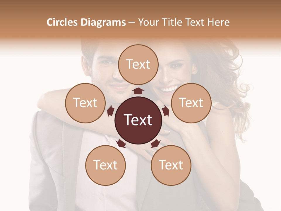 Couple Buildings Passion PowerPoint Template