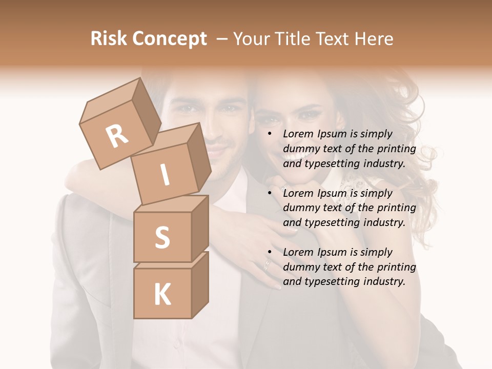 Couple Buildings Passion PowerPoint Template