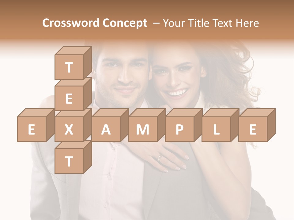 Couple Buildings Passion PowerPoint Template