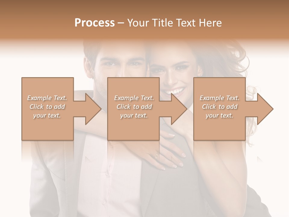 Couple Buildings Passion PowerPoint Template
