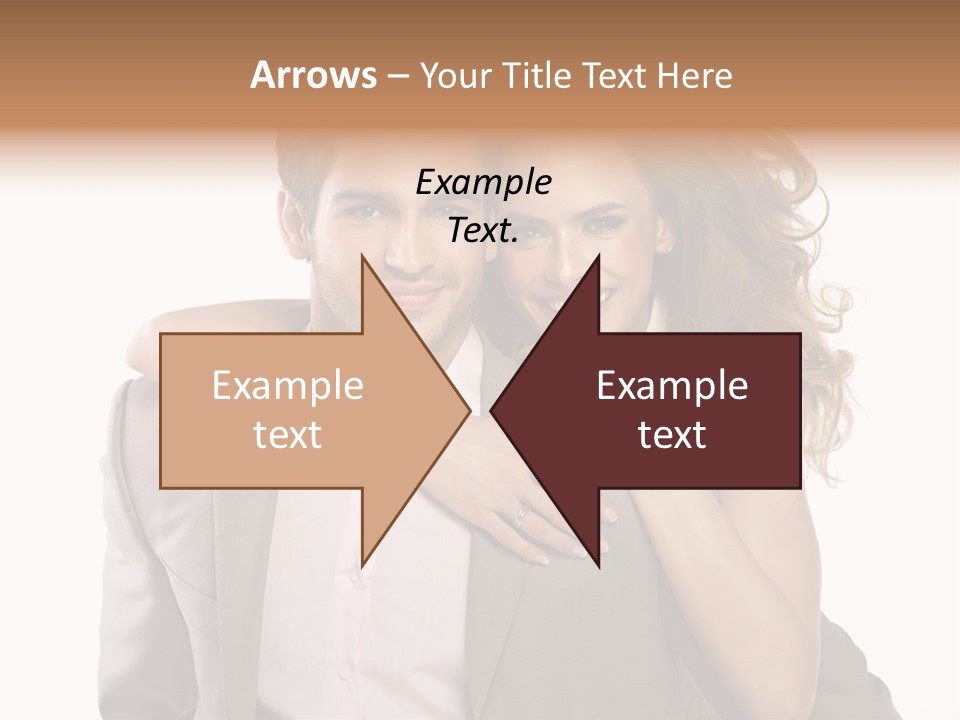 Couple Buildings Passion PowerPoint Template