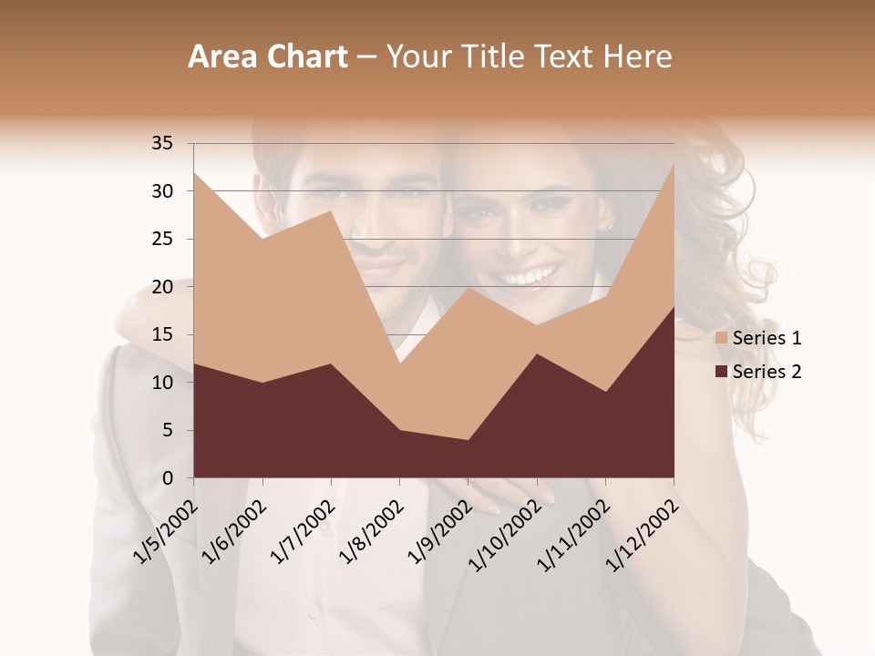 Couple Buildings Passion PowerPoint Template