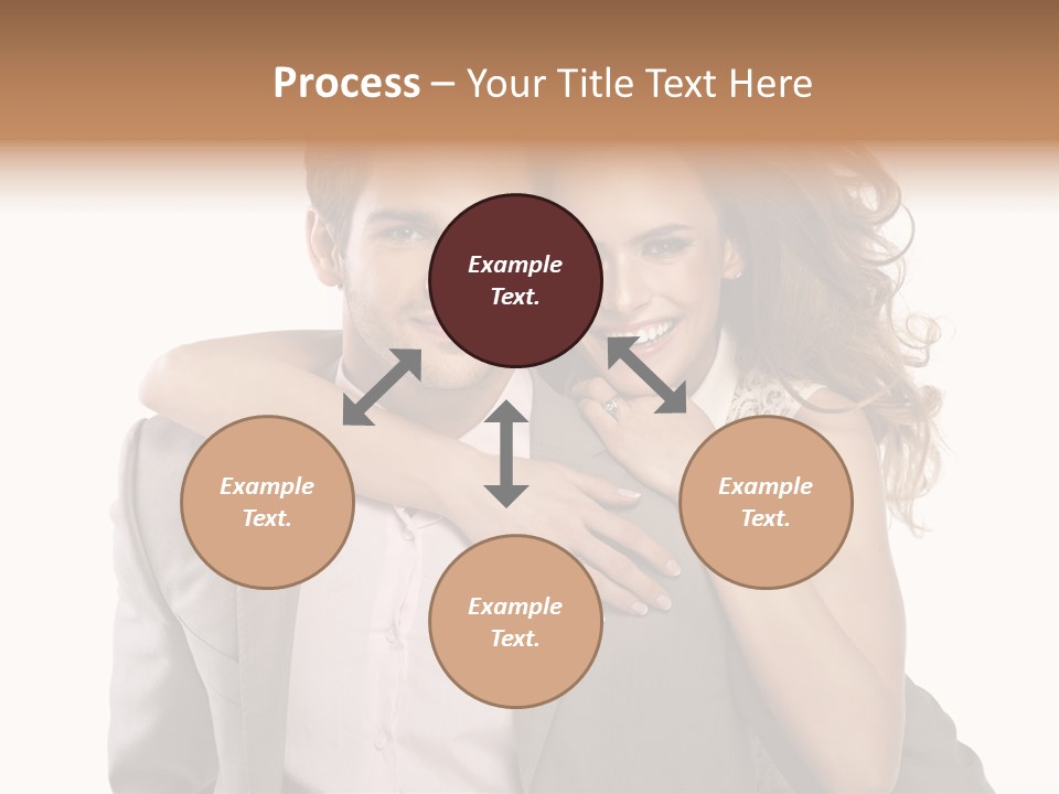 Couple Buildings Passion PowerPoint Template