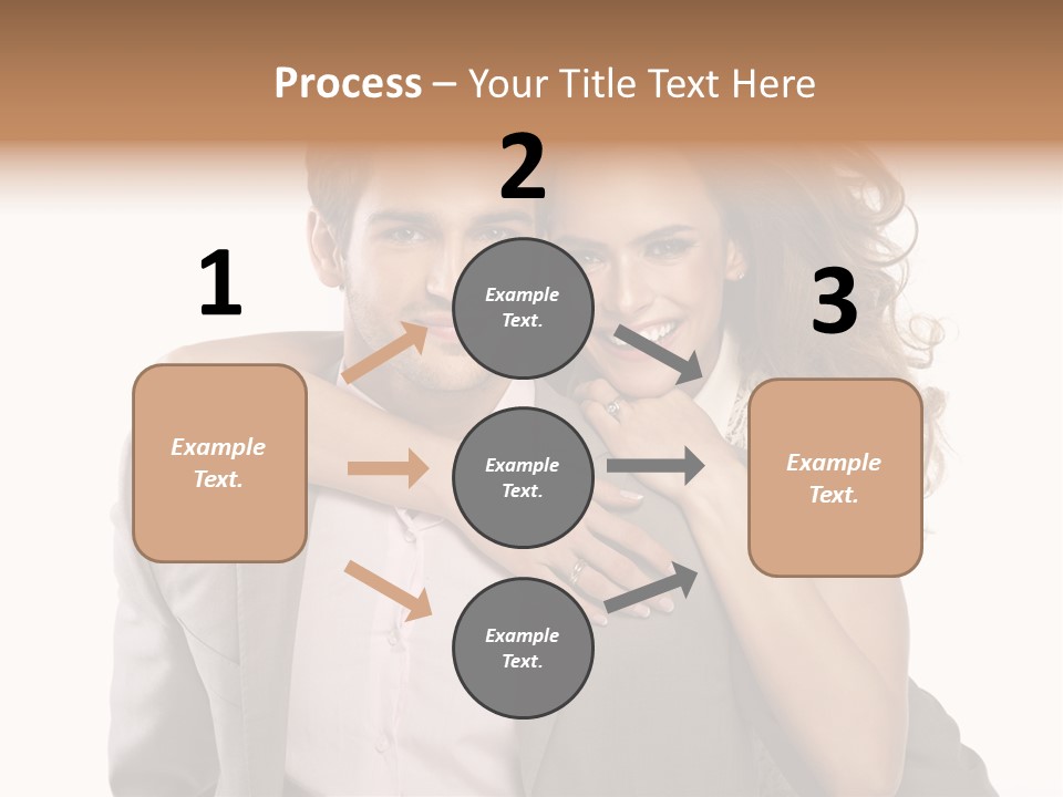 Couple Buildings Passion PowerPoint Template