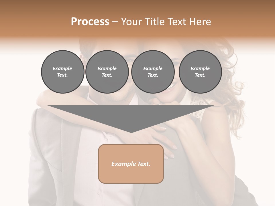 Couple Buildings Passion PowerPoint Template