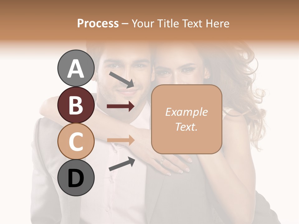 Couple Buildings Passion PowerPoint Template