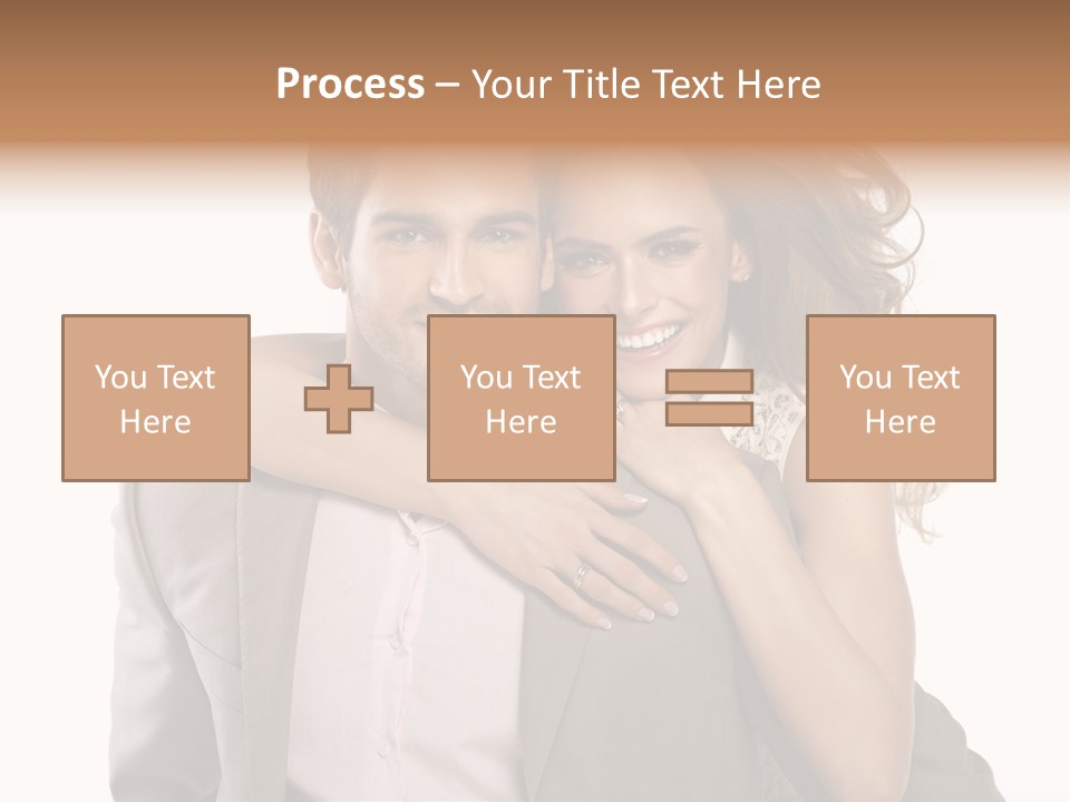 Couple Buildings Passion PowerPoint Template