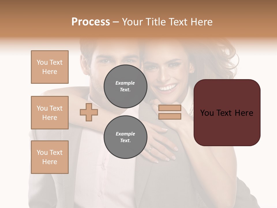 Couple Buildings Passion PowerPoint Template