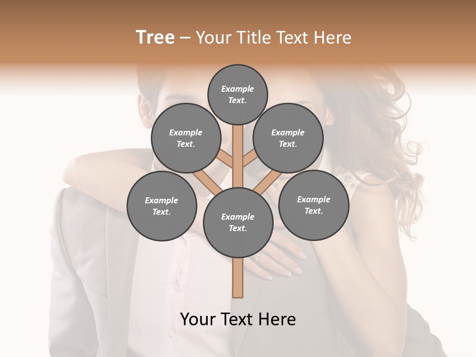 Couple Buildings Passion PowerPoint Template