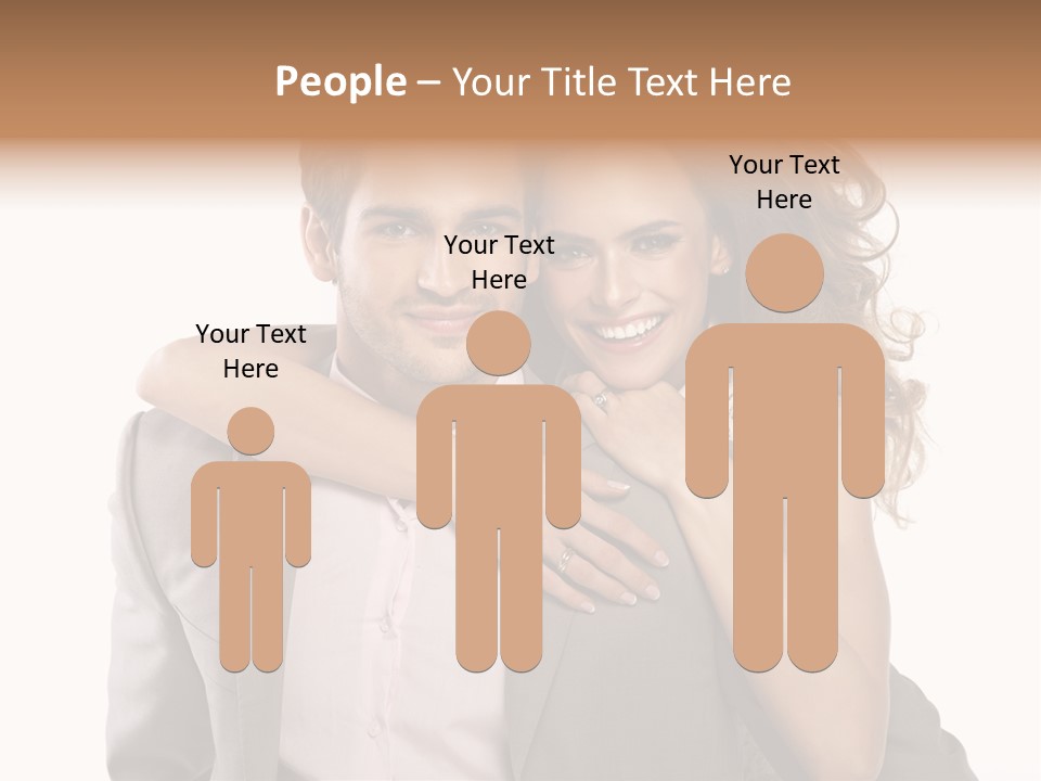 Couple Buildings Passion PowerPoint Template