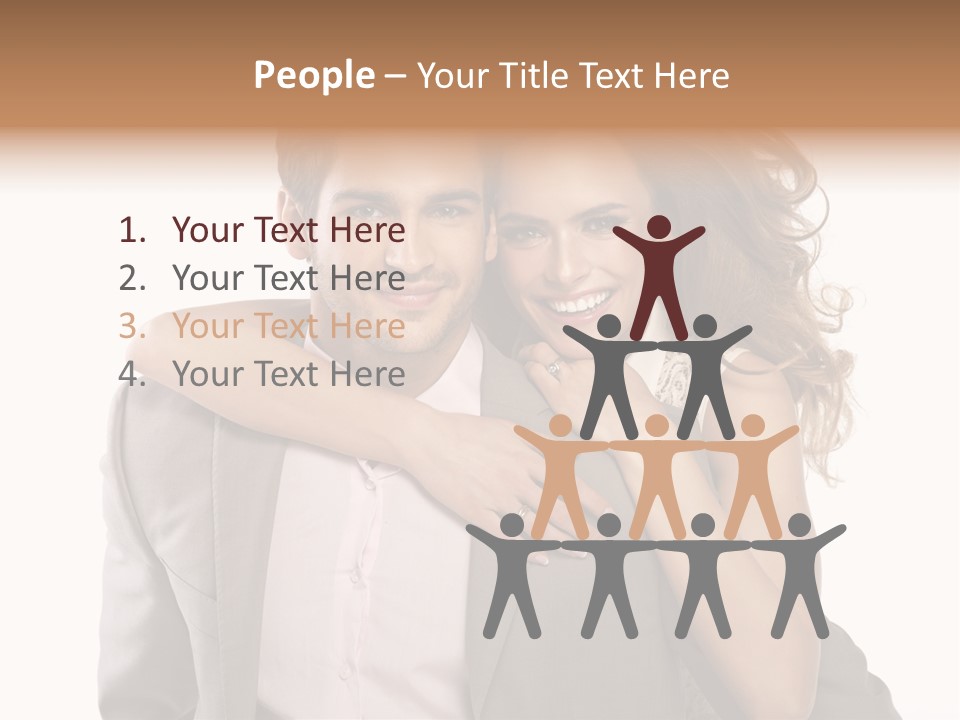 Couple Buildings Passion PowerPoint Template