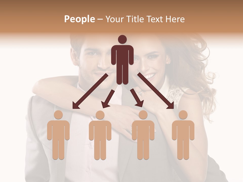 Couple Buildings Passion PowerPoint Template