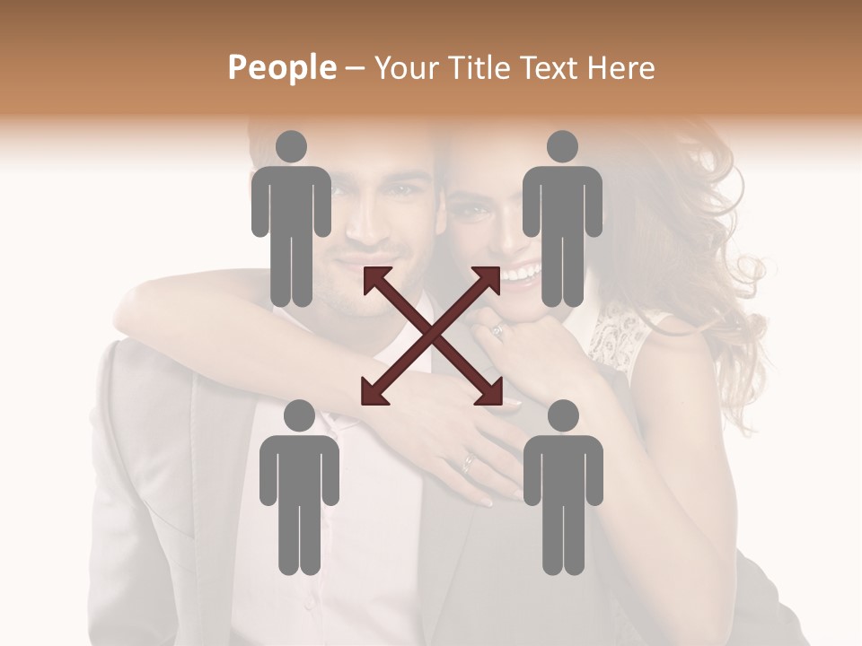 Couple Buildings Passion PowerPoint Template