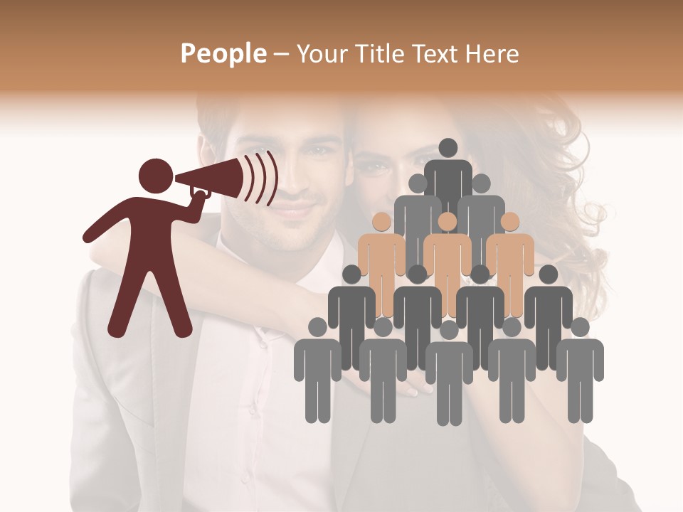 Couple Buildings Passion PowerPoint Template