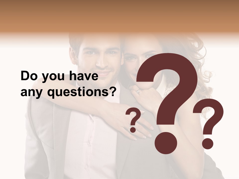 Couple Buildings Passion PowerPoint Template