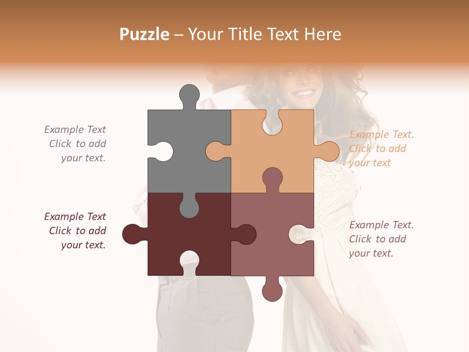 People Valentines Family PowerPoint Template