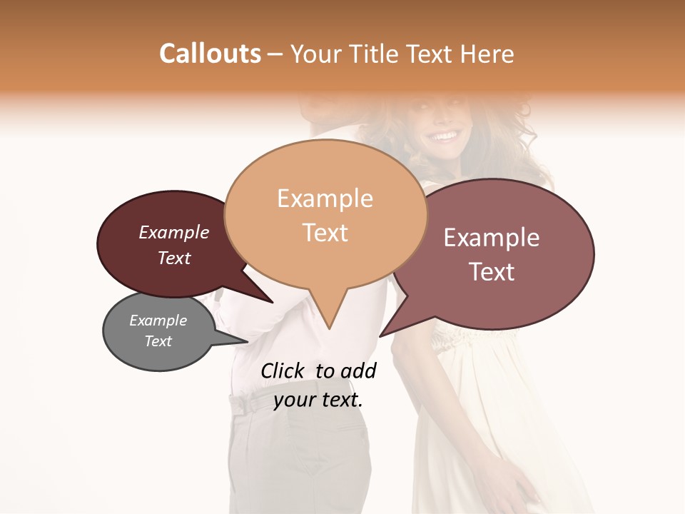 People Valentines Family PowerPoint Template