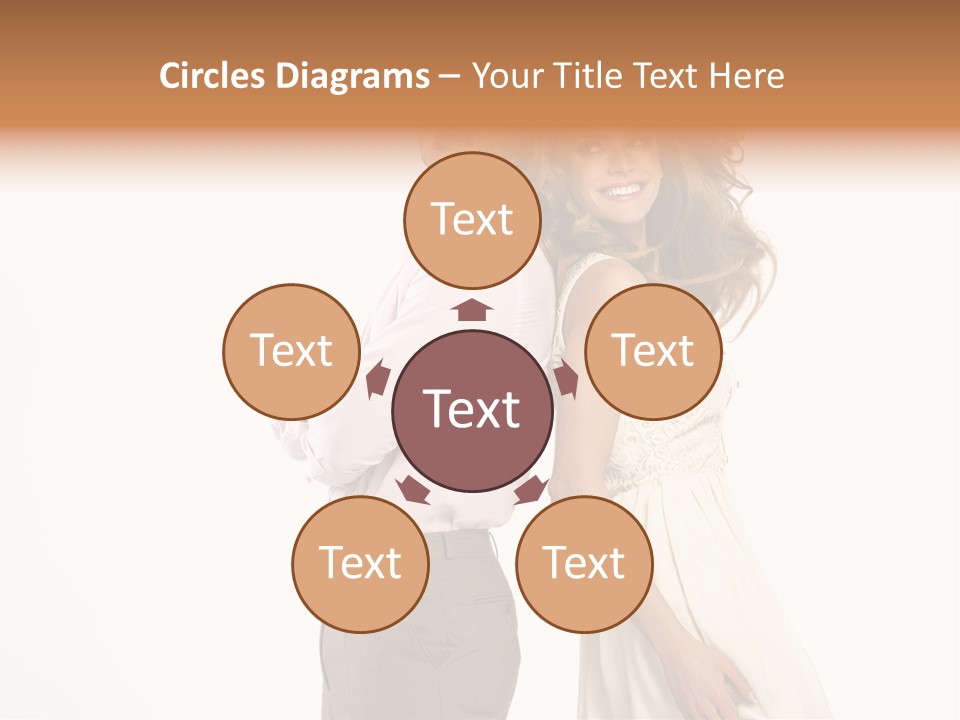 People Valentines Family PowerPoint Template