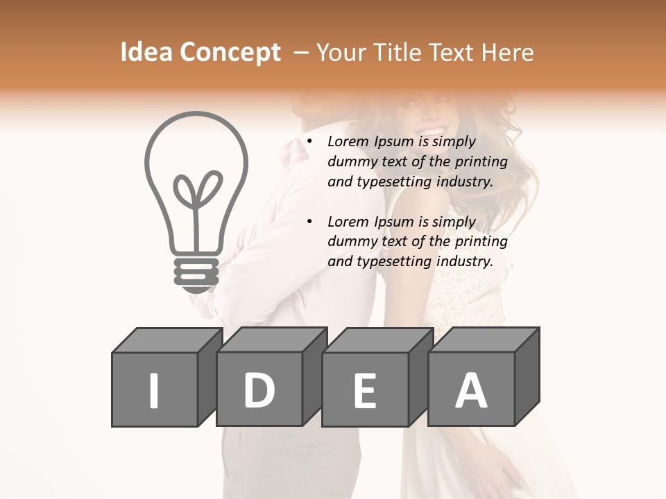 People Valentines Family PowerPoint Template