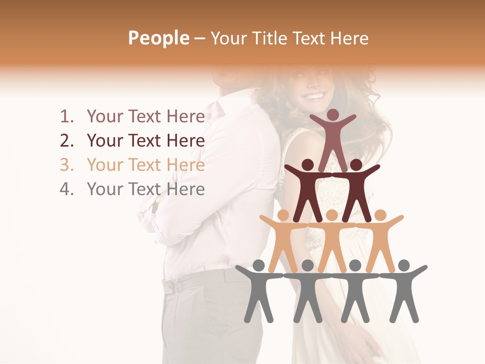 People Valentines Family PowerPoint Template