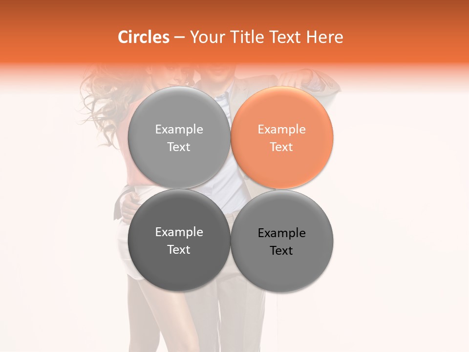 Romantic Flirt Family PowerPoint Template