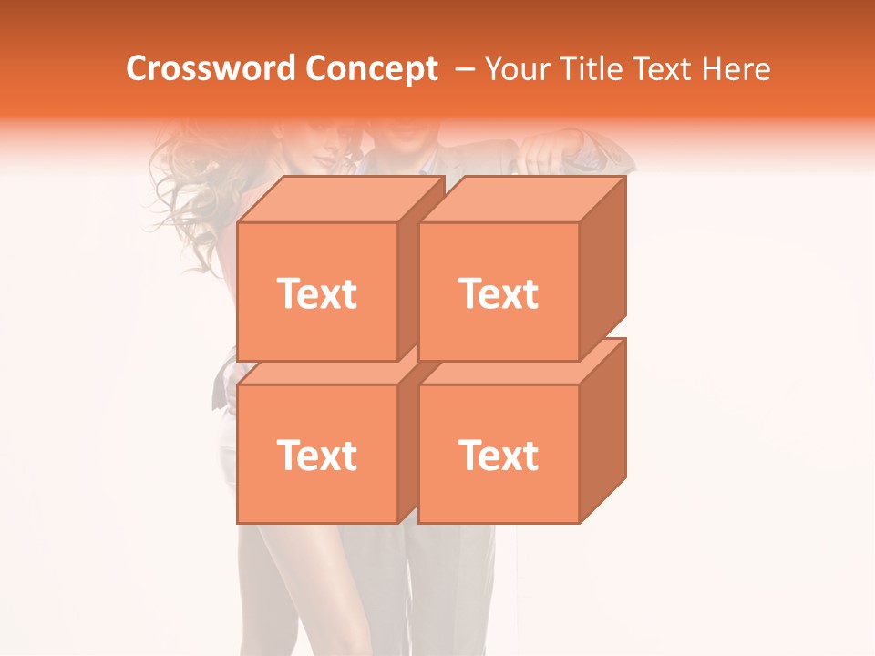 Romantic Flirt Family PowerPoint Template