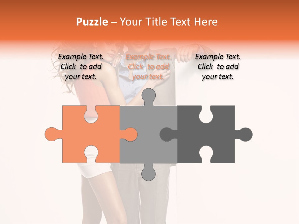 Romantic Flirt Family PowerPoint Template