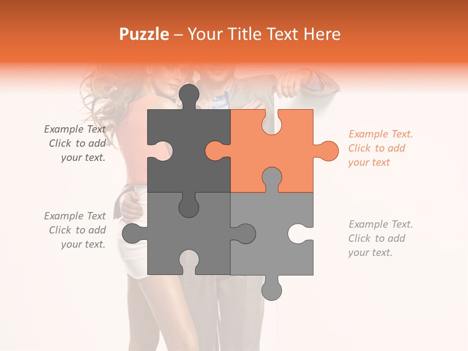 Romantic Flirt Family PowerPoint Template