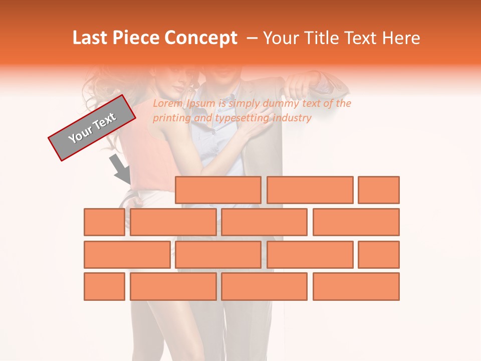 Romantic Flirt Family PowerPoint Template