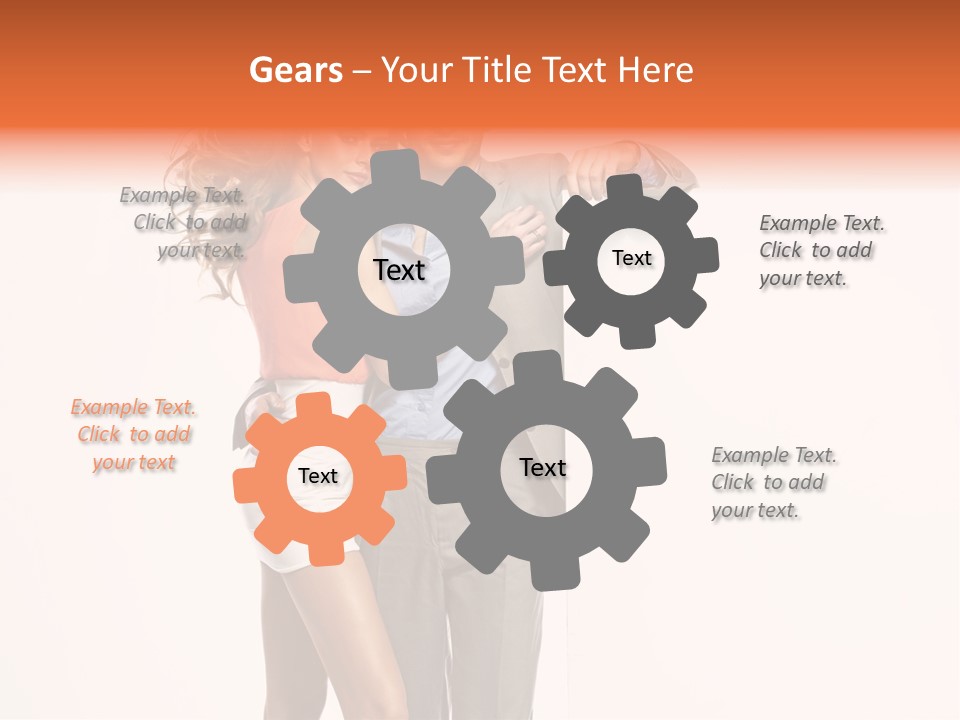 Romantic Flirt Family PowerPoint Template